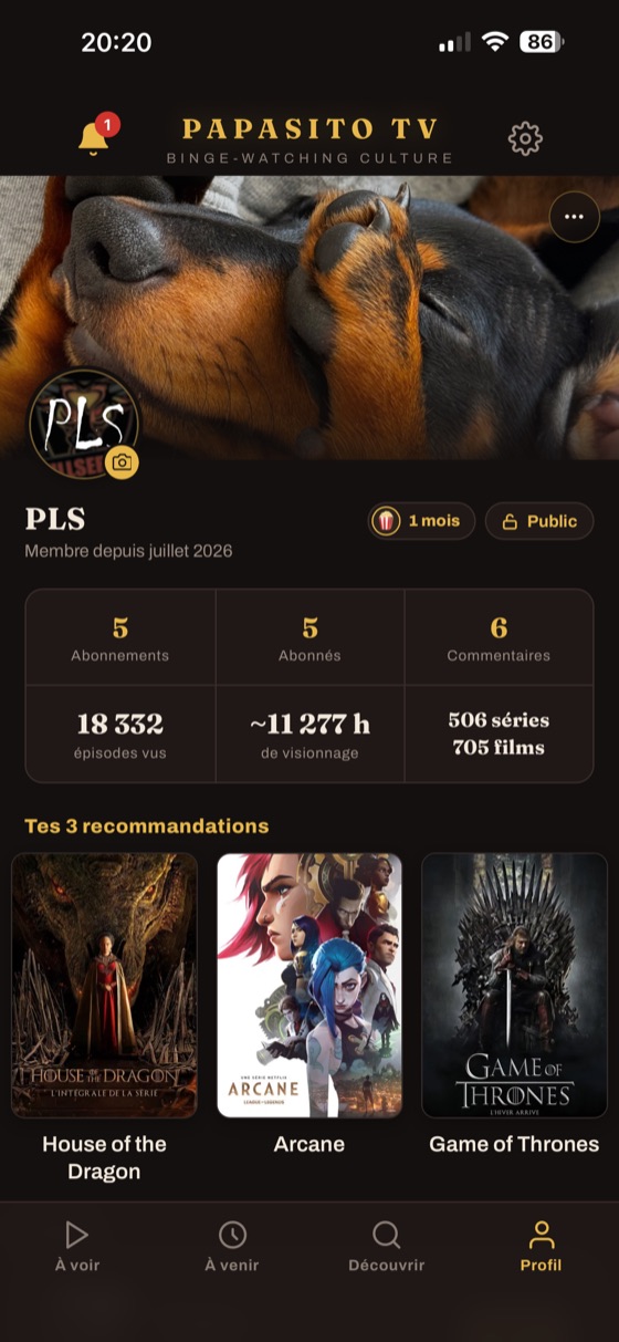Ton profil